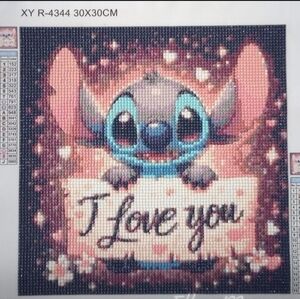 Stitch Diamond Painting Kit